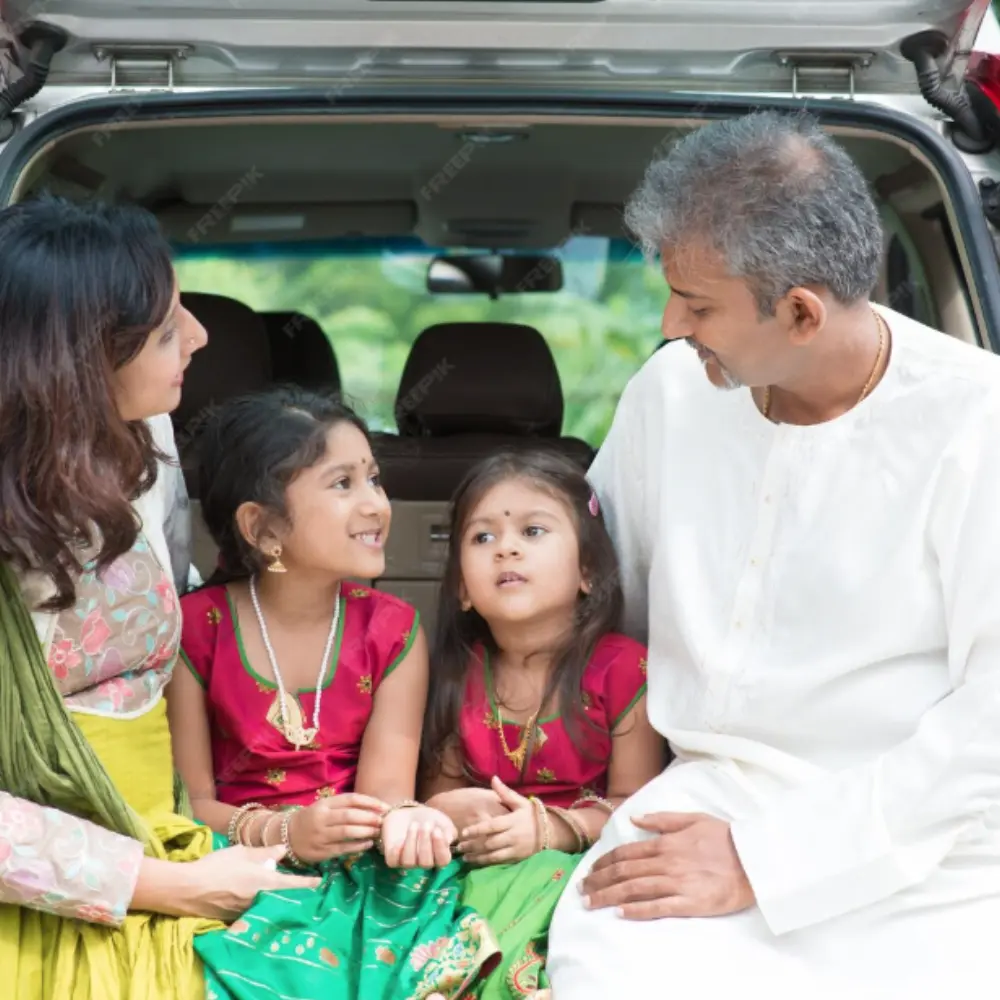 Tempo Traveller Rental in Chennai - Family Trip