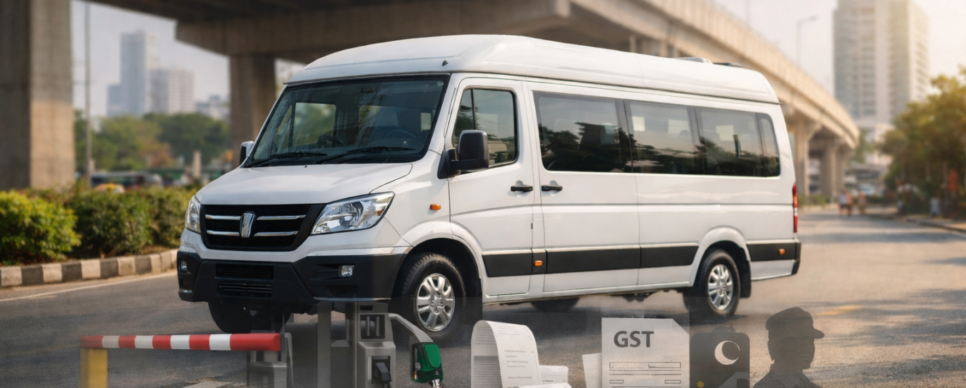 Hidden Charges in Tempo Traveller Booking Chennai Explained