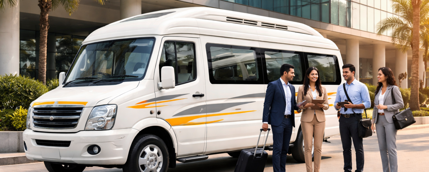 tempo traveller for corporate travel chennai
